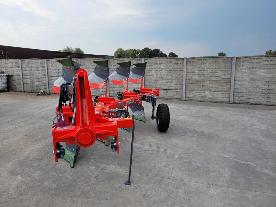 Pług obrotowy EURO-MASZ – NOWY, gwarancja, transport | kołek / resor