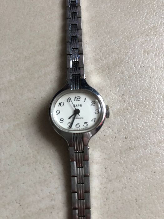 Zabytkowy zegarek damski radzieckiej marki Zaria Ussr Vintage