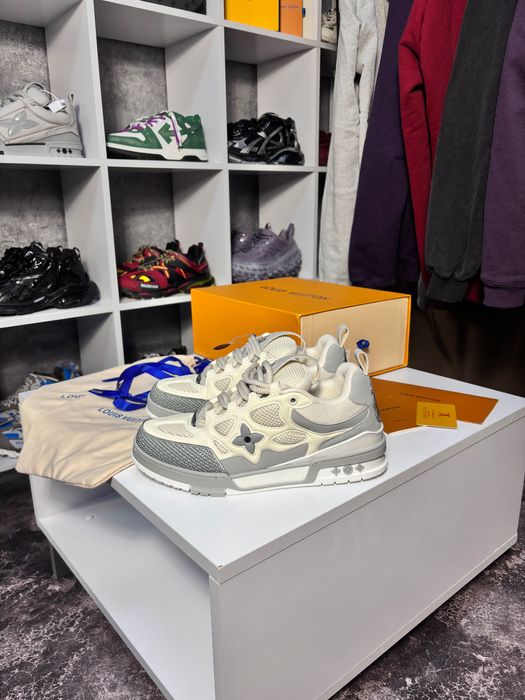 Кроссовки Louis Vuitton Skate White