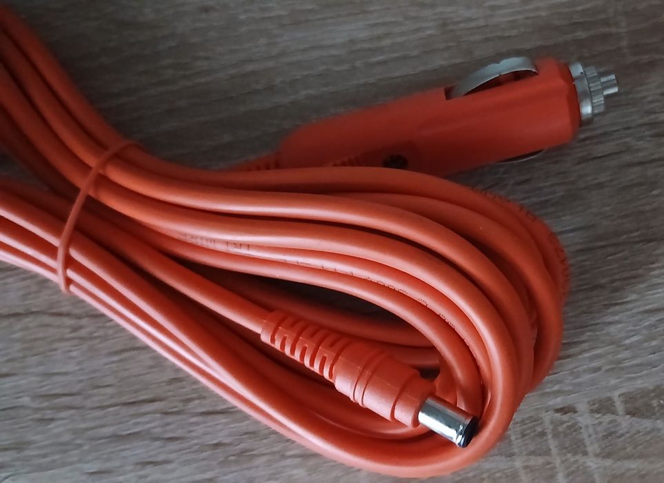 kabel zasilający 12V ładowarka samochodowa