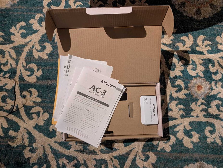 Zoom AC3 Acoustic Guitar FX