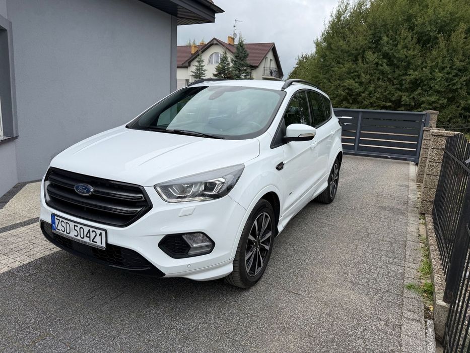 Ford Kuga 2.0 TDCi 180KM 4x4 ST-Line Automat LED Alu Klimatronik Alcantara PDC