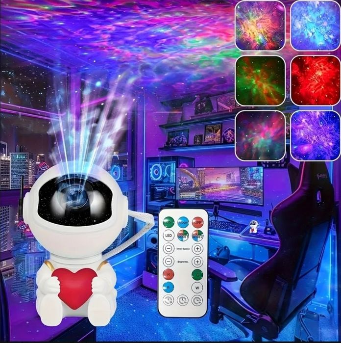 1 Icelandic Starry Sky Aurora USB Light, Portable with Remote Control