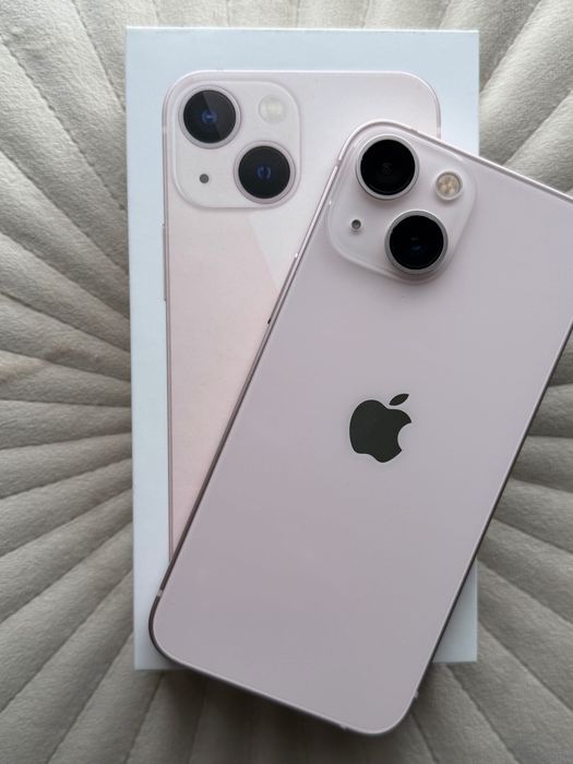 iPhone 13 mini рожевий на 128 GB, в чудовому стані, є коробка