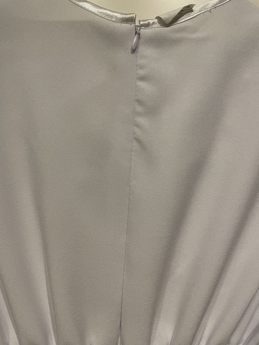 Sliczna Alba biala dziewczeca, krotki rekawek, bokerko,torebka halka