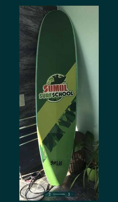 8 epoxy Malibu evolution funboard prancha de surf nsp FCS