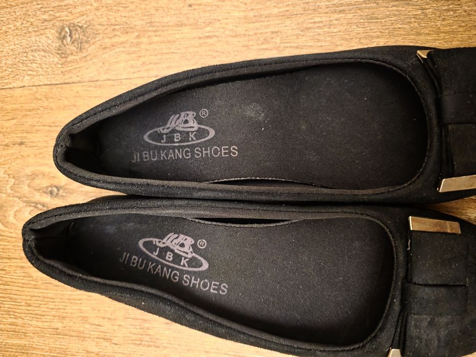 Балетки чорні 39р.