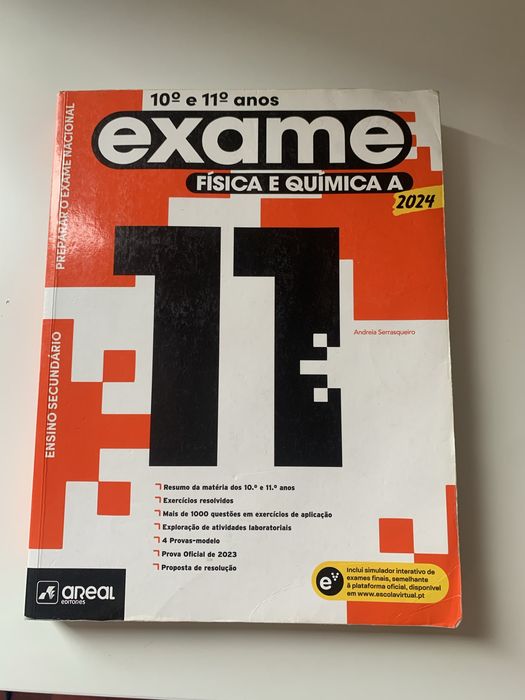 Manual Exame Física e Química A 10º/11º Ano 2024