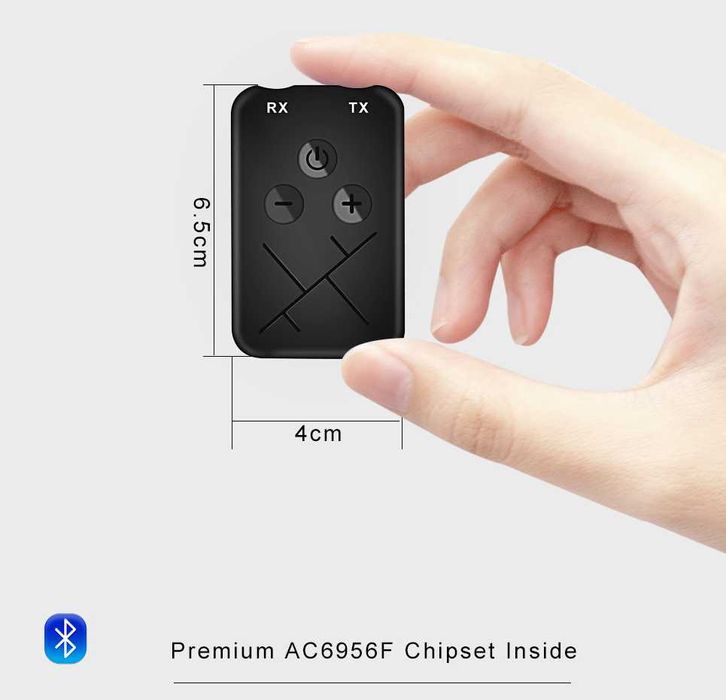 Bluetooth 2-1 Emissor e Receptor. Torne os seus headphones em wireless