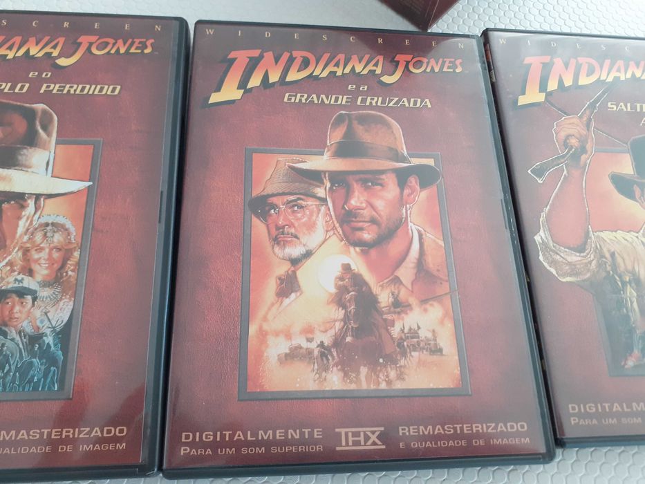Colecção Indiana Jones em DVD