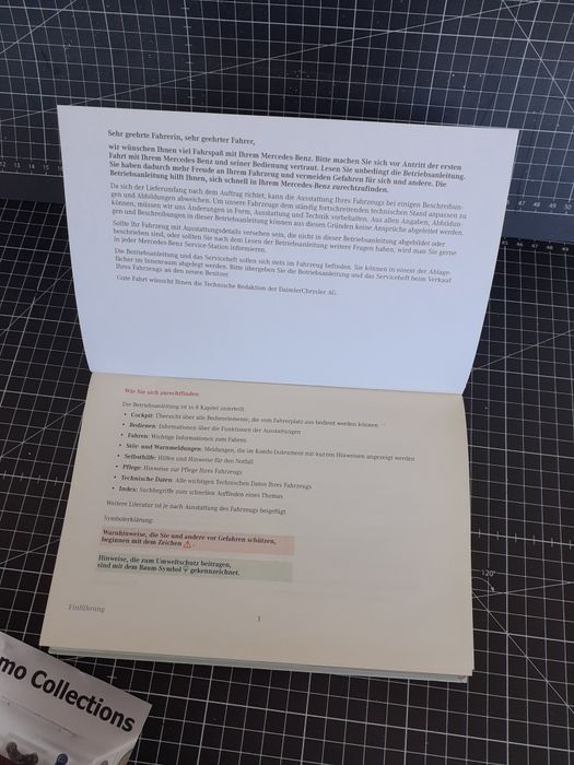 Mercedes-Benz C-Klasse Betriebsanleitung livro de instruções
