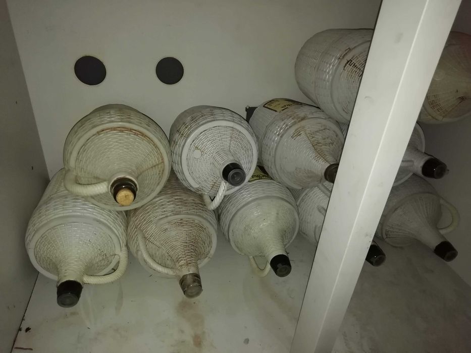 Garrafões vidro em excelente estado