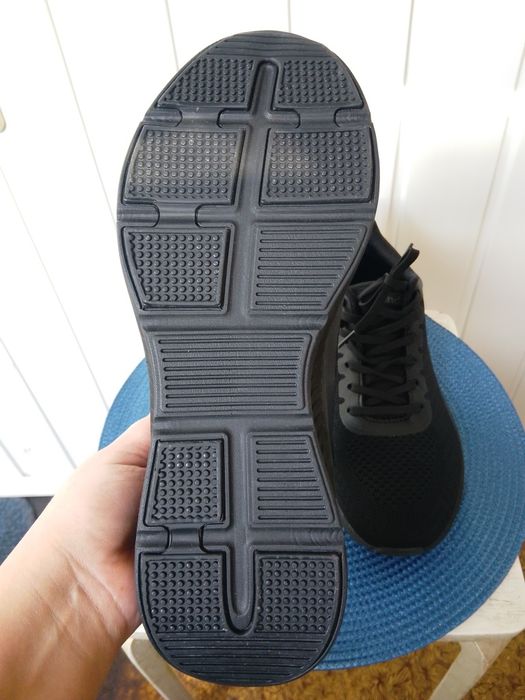 Чоловічі чорні кросівки Sprandi, р45, 28,5см, текстиль, весна-літо