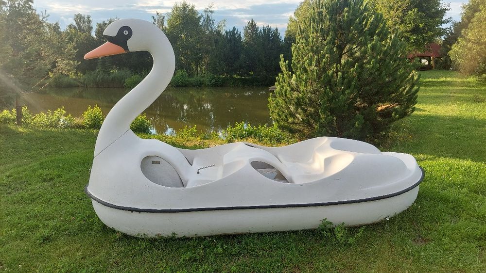 Duży rower wodny Łabędź