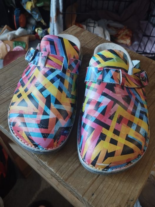 Klapki buty kapcie wielokolorowe Bioken rozmiar 39
