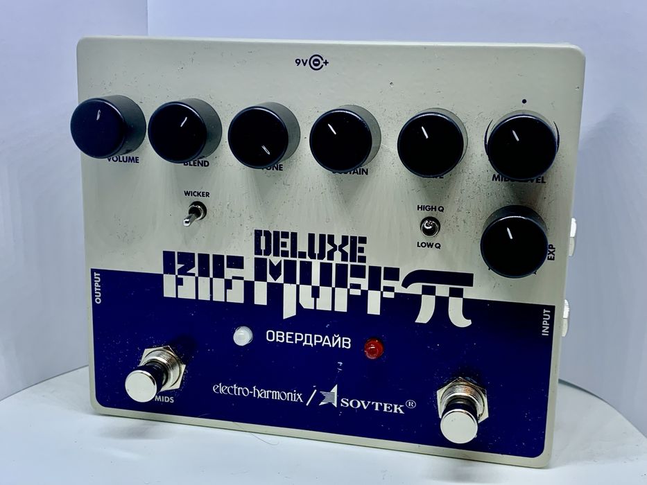 【Blue emperor様】Electro-Harmonix BIG MUFF 青いビッグマフ】ロシア製 最初期 Electro-Harmonix BIGMUFF π