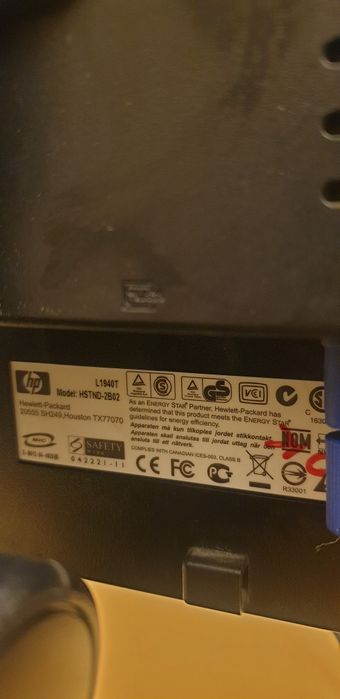 Монітор 19", HP L1940T