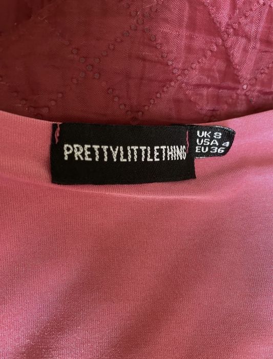 платье PrettyLittleThing PLT / y2k