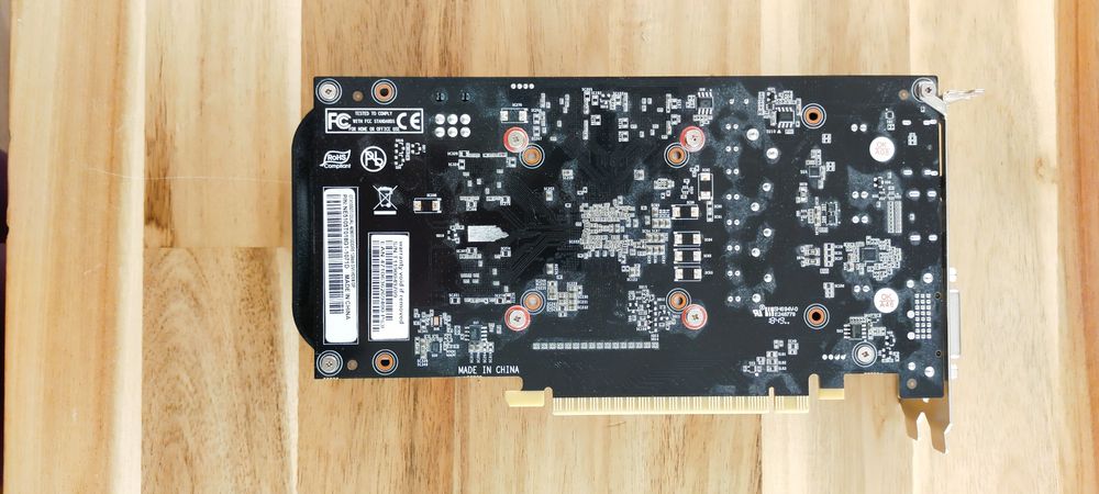 Karta graficzna Palit GeForce GTX 1050 Ti 4GB – sprawna