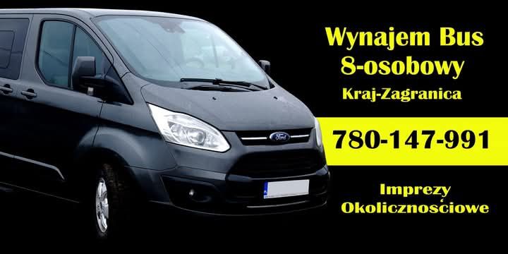 Bus 8-osobowy wynajmę