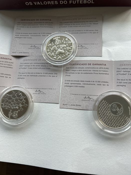 UEFA  Euro 2004-Portugal-Os valores do futebol