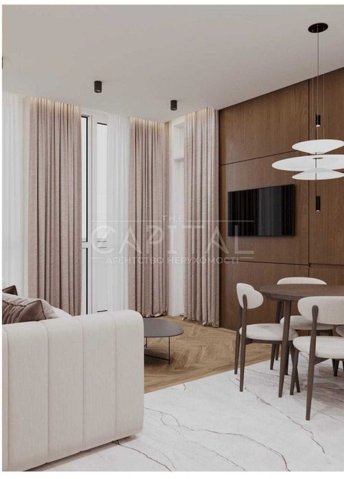 Аренда дизайнерской квартиры ЖК Файна Таун Нивки Шевченковский рн