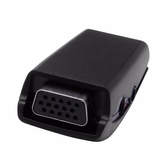 Conversor Adaptador HDMI para VGA com áudio - PS4