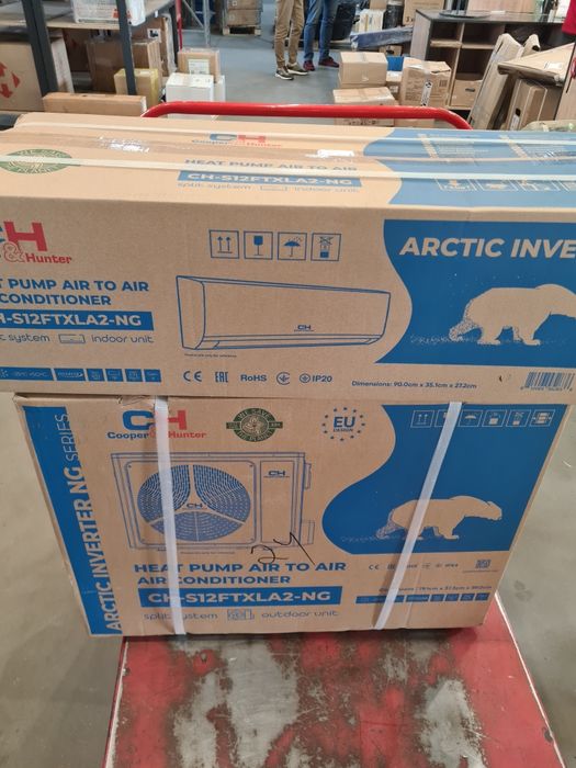 Кондиционер тепловой насос Arctic! Обегрів при мінус 25С!