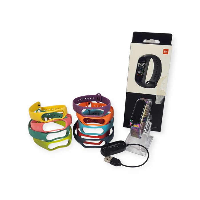 Smartband Xiaomi Mi Band 4 +10 opasek