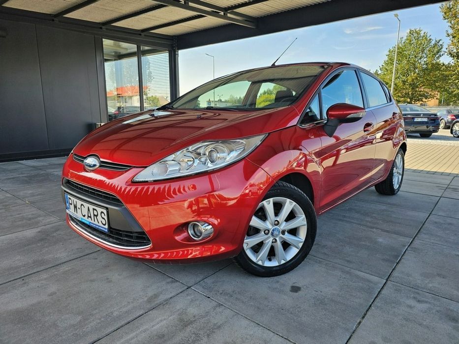 Ford Fiesta Benz/77tys.km/Klimatr/BT/ALU/Bezwypad/Serwisowany/Stan BDB/GWARANCJA