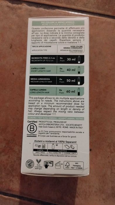 Herbatint Farba w żelu 4N kasztan 300ml naturalna