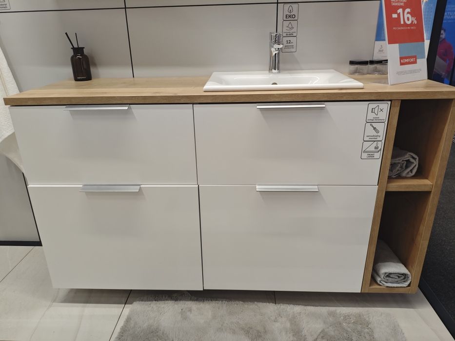 Cersanit moduo - dwie szafki do łazienki