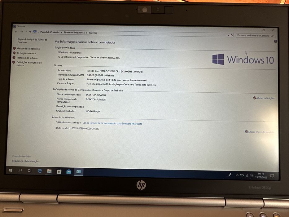HP EliteBook 2570p Portable Notebook i564283909577986121
