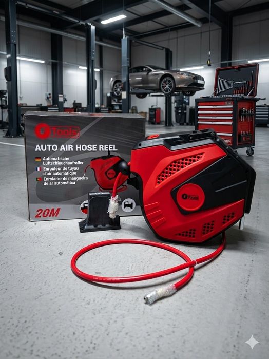Enrolador de mangueira 20Metros Ftools