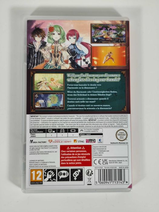 Fairy Fencer F: Refrain Chord Nintendo Switch