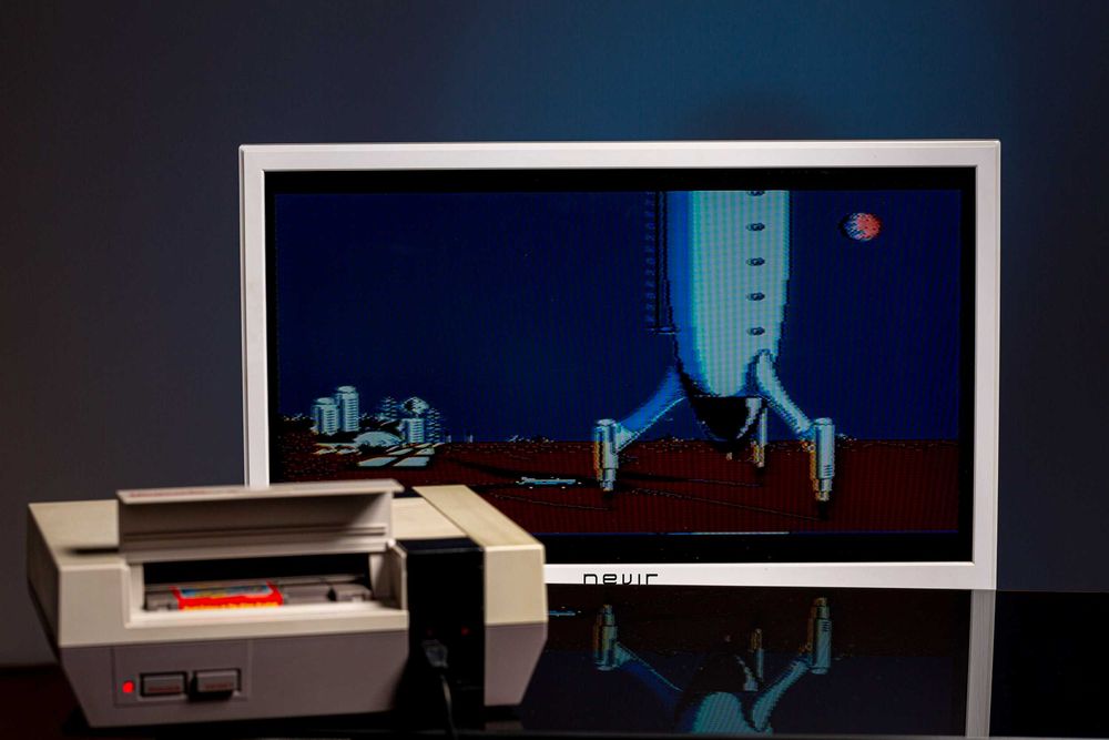 Jogo para Nintendo NES Dash Galaxy : Alien Asylum