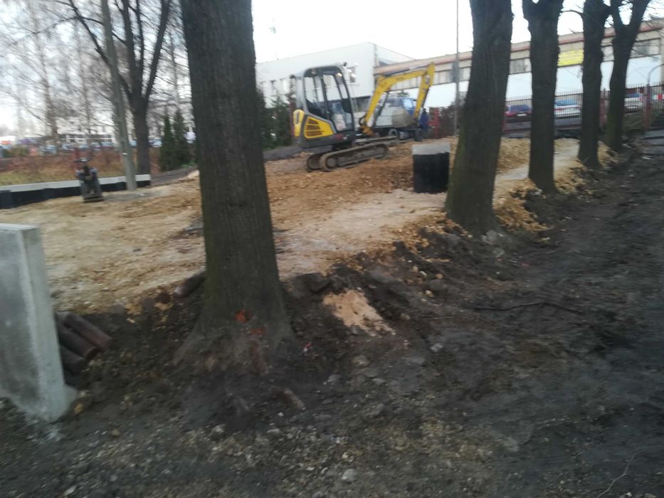 Brukarstwo: drogi, parkingi, posesje & ogród