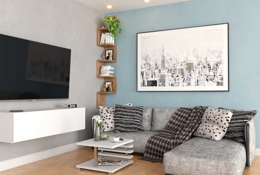 Regał Wiszący Na Książki Zigi 22cm Wysoka Półka Do Salonu Nowoczesna