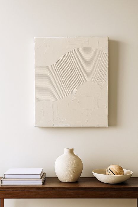 Wyprzedaż! Autorski obraz strukturalny "Nieskończoność I" – ręczni