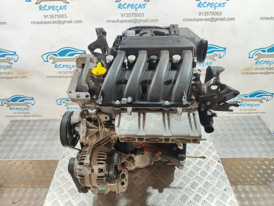 Motor Completo Renault Clio mk2 Fase 2 II 1.4i 16v 98cv K4JB711 K4J711