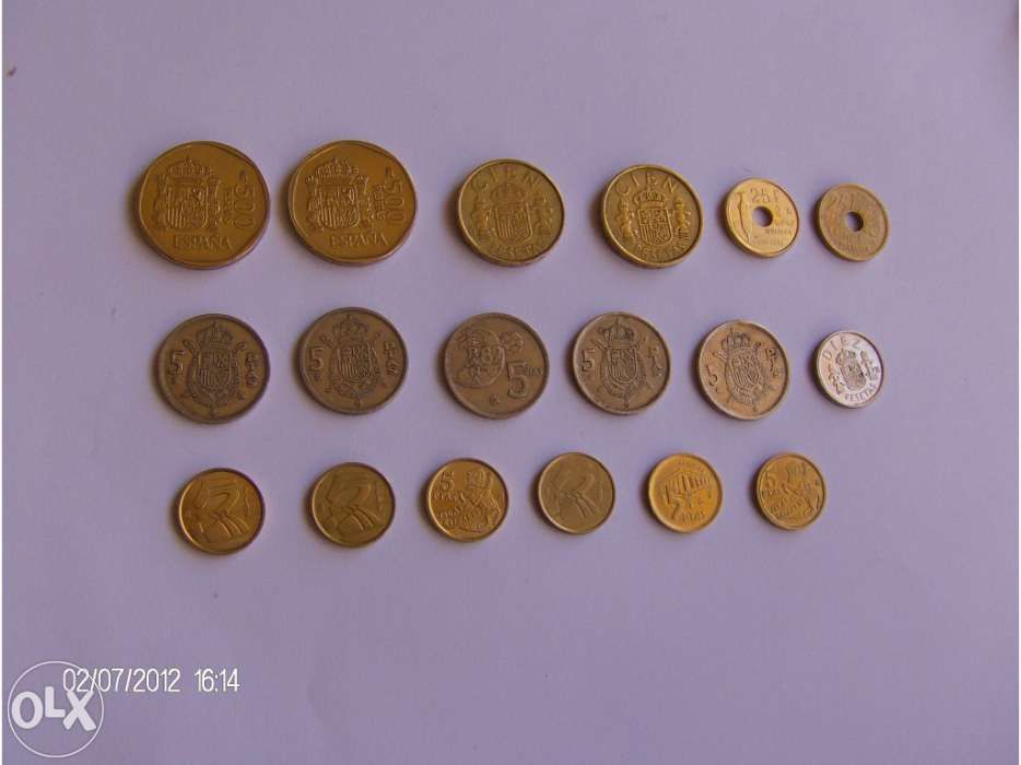 Spanish Coins - Lot of 17 Coins