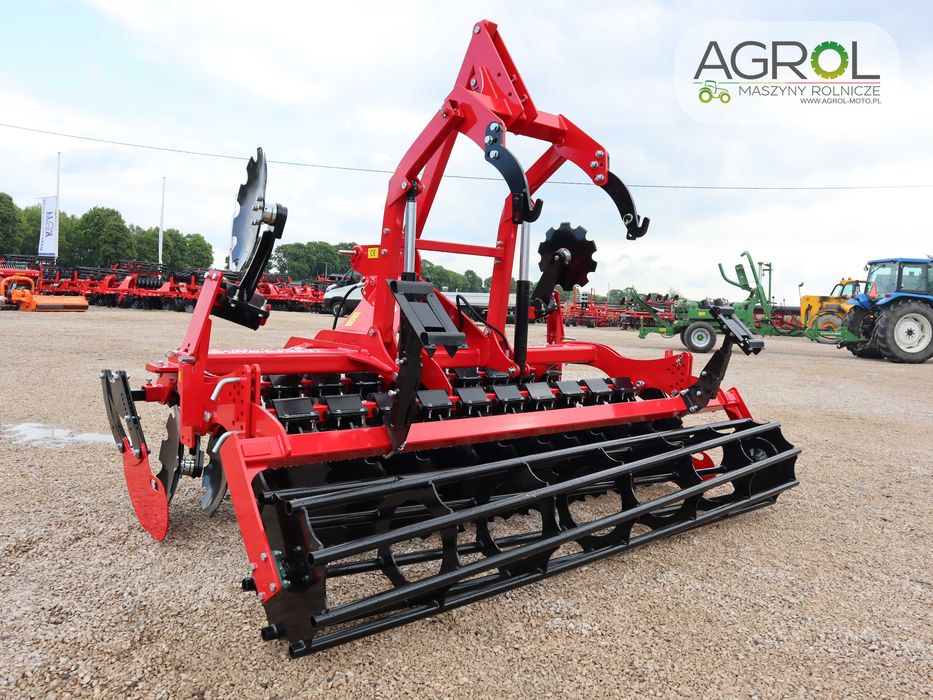 Agregat talerzowy brona hydropack AgroFactory InterTech 3m Granosystem