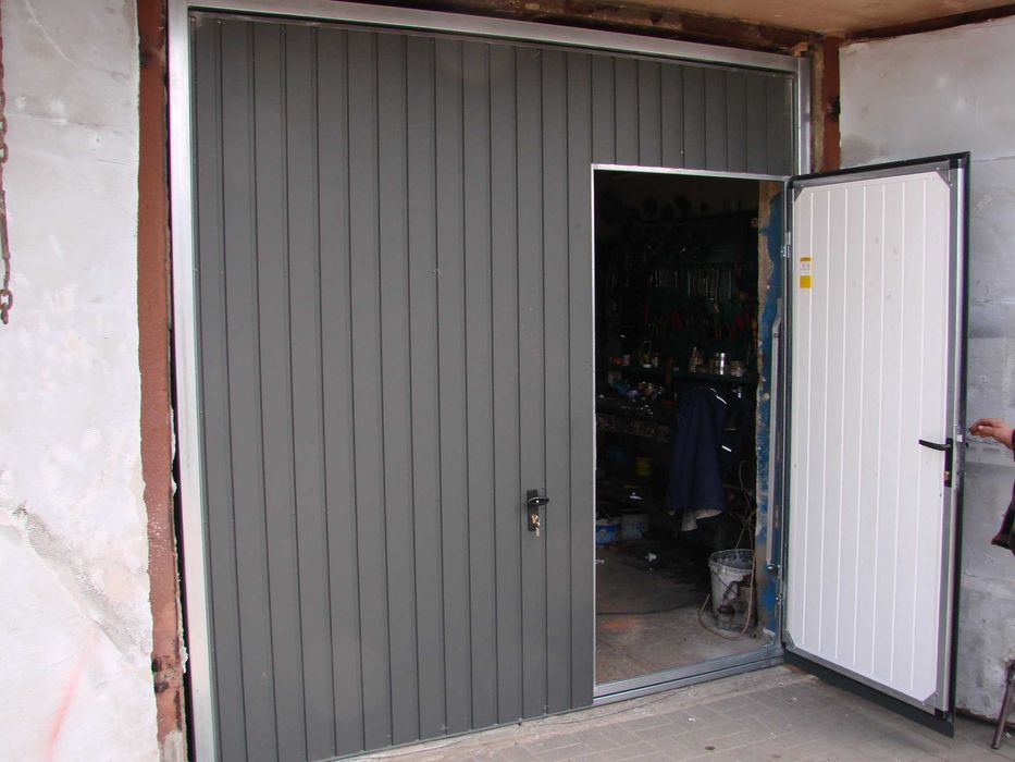 Brama garażowa na wymiar orzech/zloty dąb/mahoń/dąb bagienny