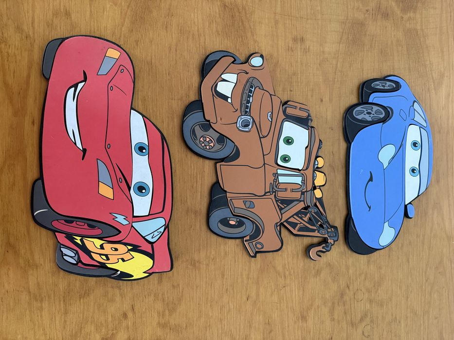 Figuras filme Carros