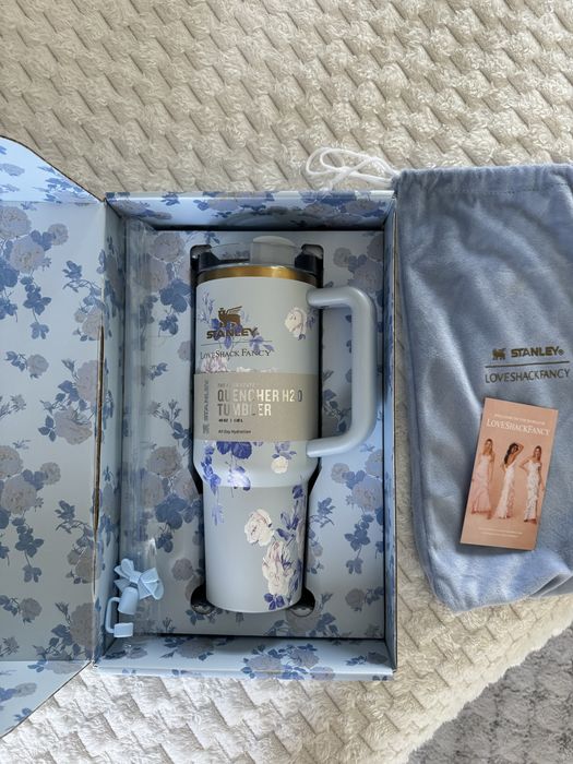 Stanley LoveShackfancy kubek pudełko słomka