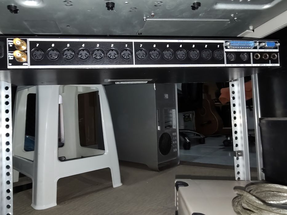 Dat Digital audio tape Panasonic SV3800+midi timepiece MTP AV