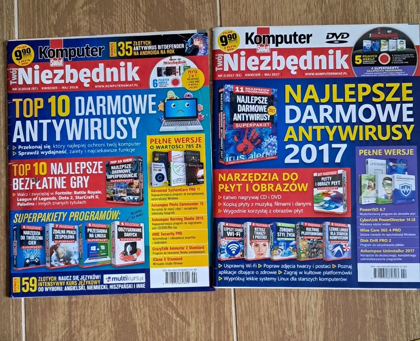 Twój Niezbędnik Komputer Świat kompletne z dodatkami
