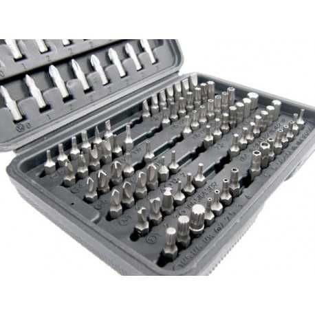 Zestaw bitów - końcówek torx 100 el.  KD10264