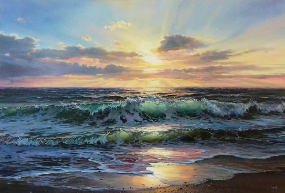 Морські пейзажі в наявності та на замовлення. Художник Іван Чернов