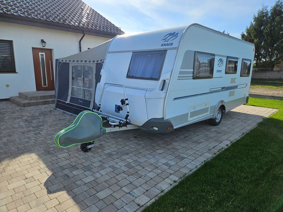 KNAUS Sport 450  z przedsionkiem Isabella i napędem Titanium z pilotem